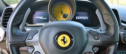 Ferrari 458 Italia Interior
