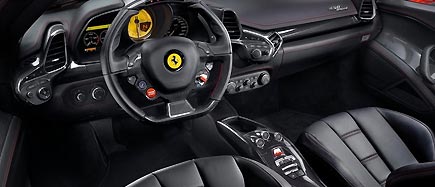 Ferrari 458 Spider Interior