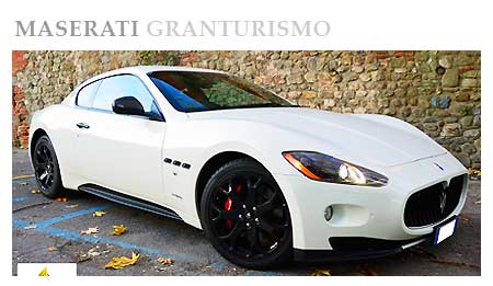Rent a Maserati Gran Turismo in Bergamo Airport